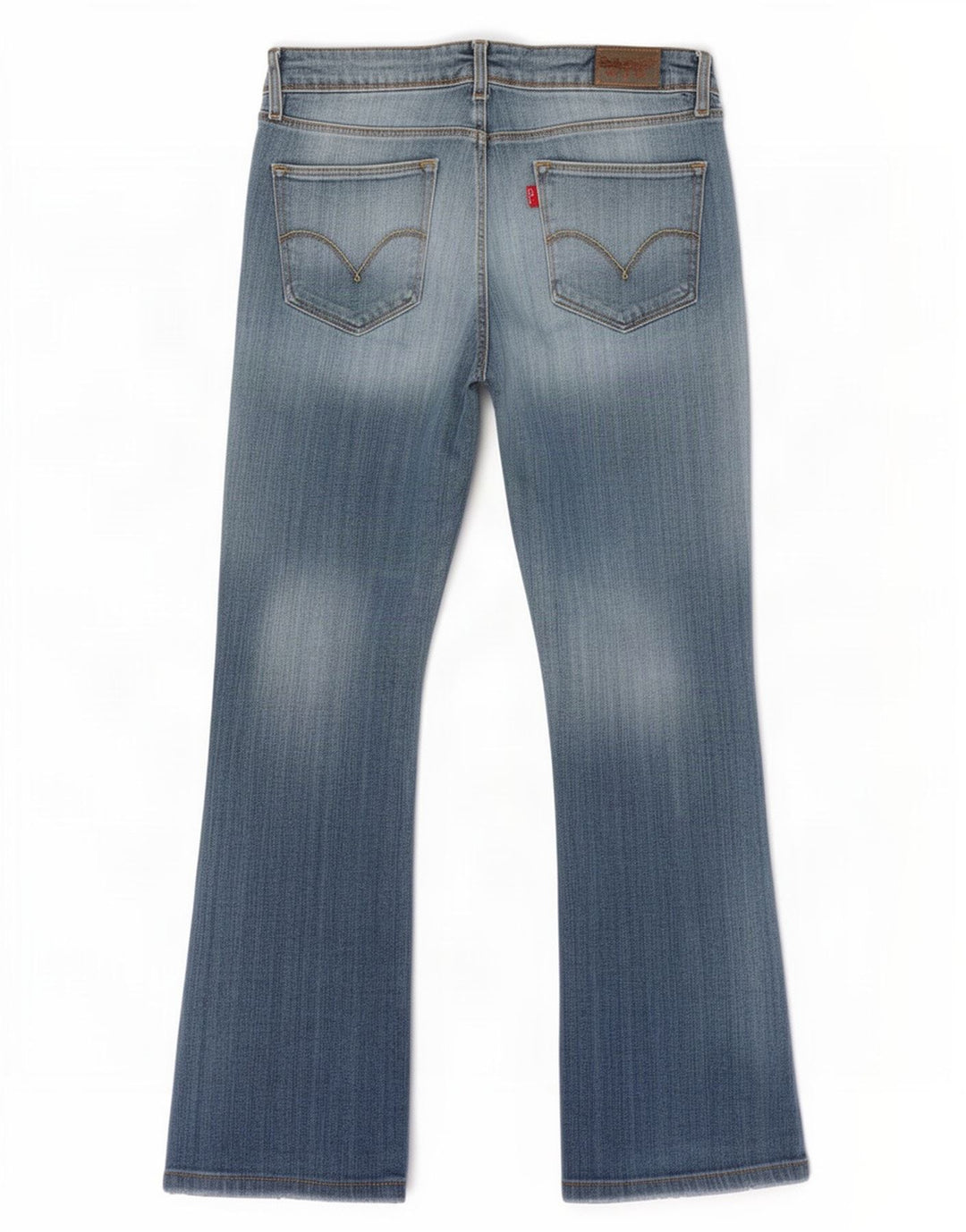 Levi's Jean Bootcut Femme W32 L32 Bleu Coton