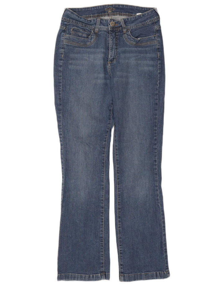 Lee Jeans Bootcut Riders pour femme US 10 Large W30 L30 Bleu Coton