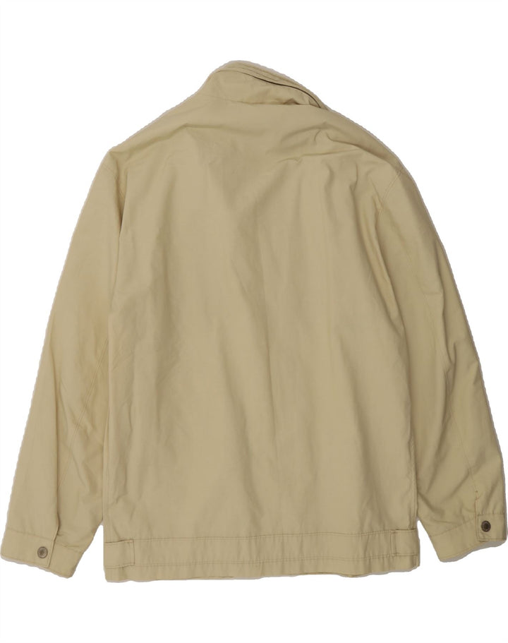 WAMPUM Mens Hooded Utility Jacket UK 42 XL Beige Vintage Wampum and Second-Hand Wampum from Messina Hembry 