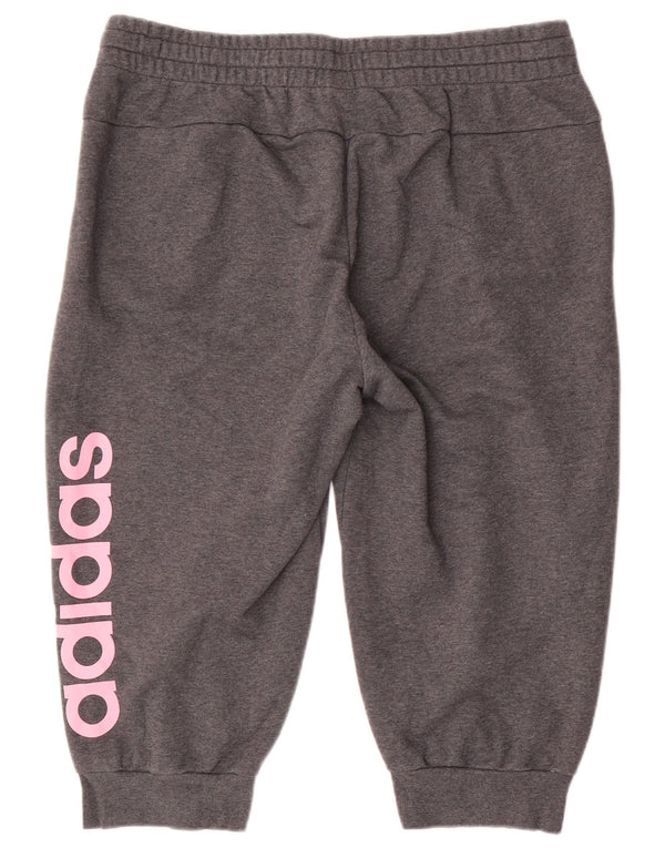 ADIDAS Bermuda de sport graphique pour femme UK 20/22 XL Gris