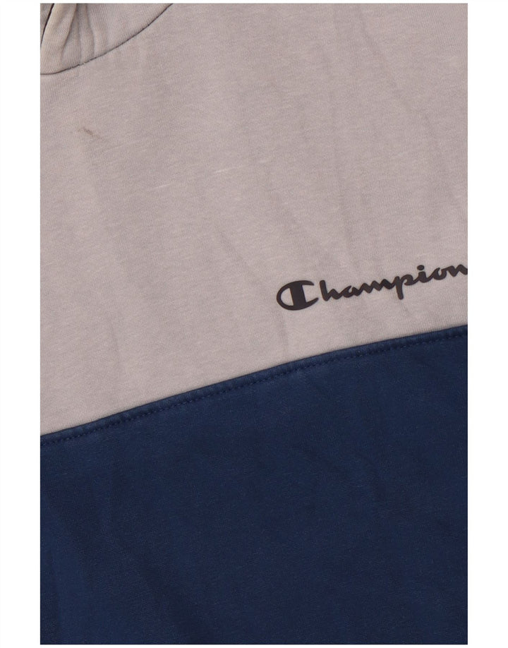 CHAMPION Pull à capuche XL en coton multicolore pour homme