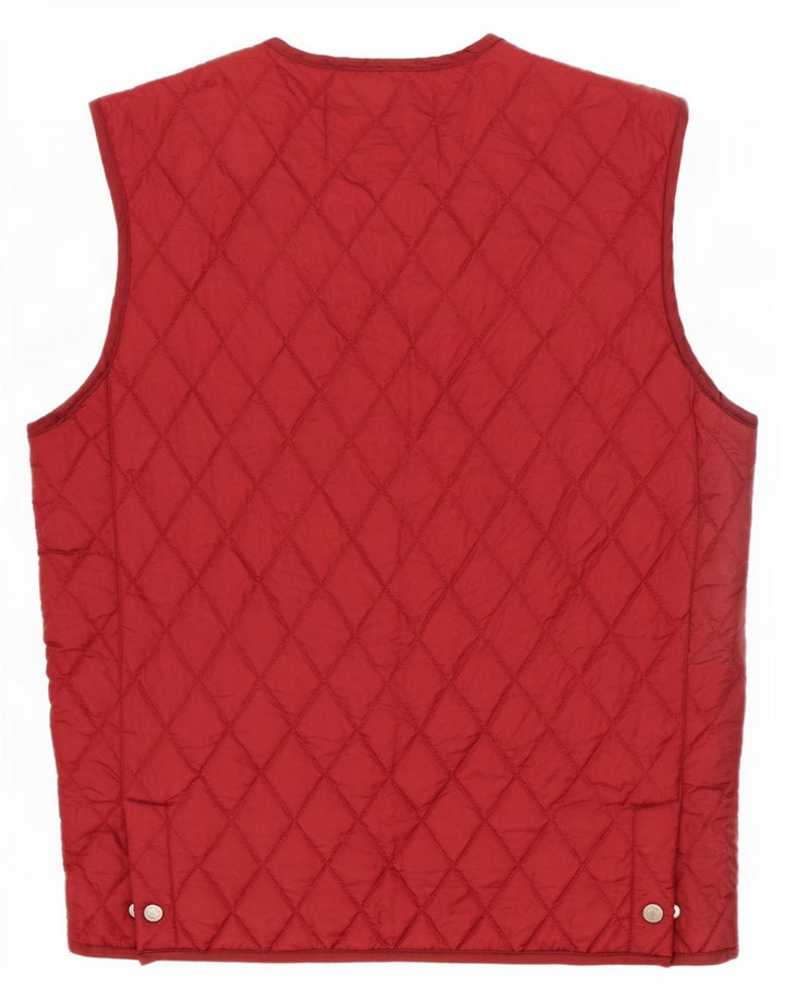 Sinclair Gilet matelassé pour homme UK 38 Medium Bordeaux Nylon