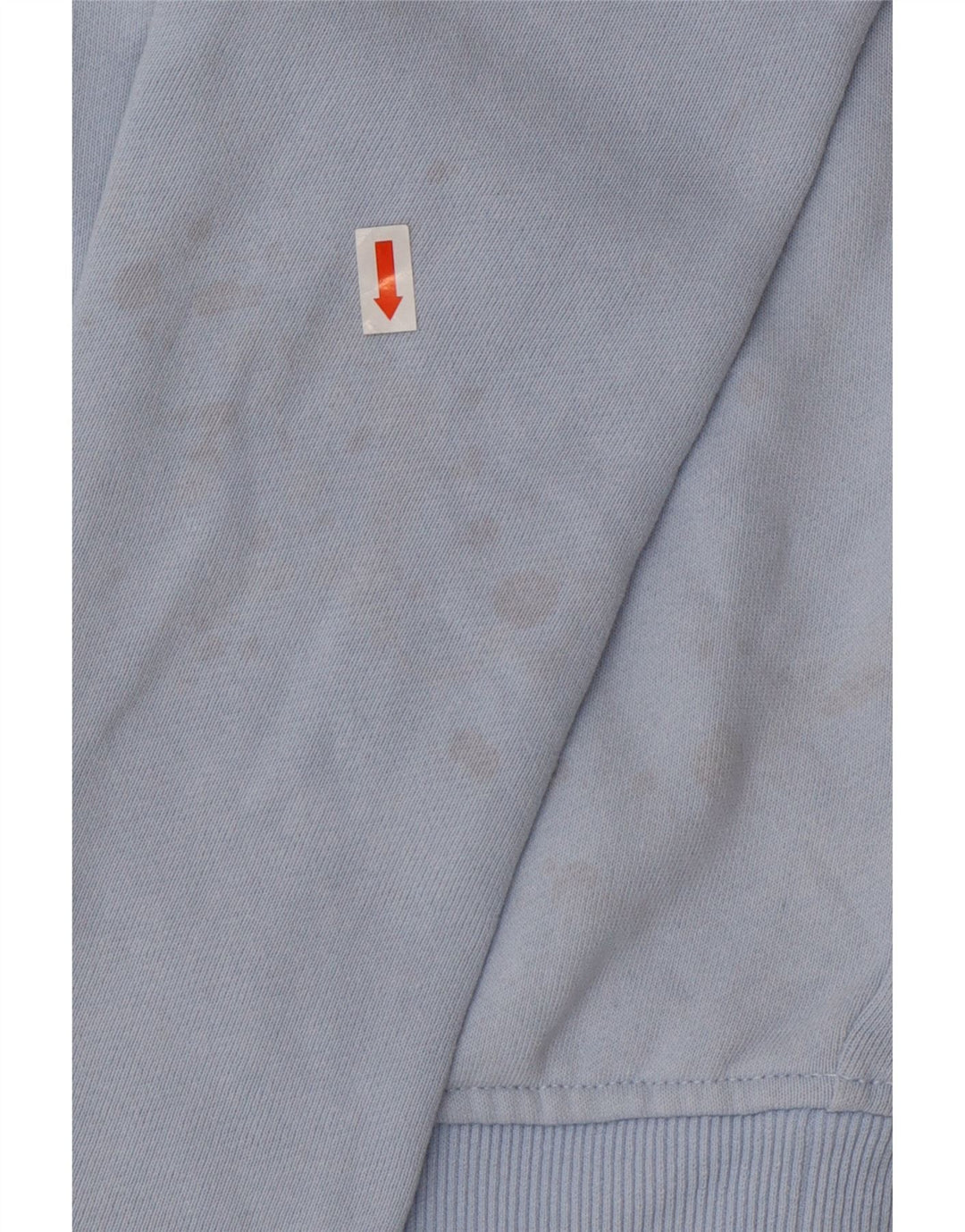 FILA Sweat-shirt graphique pour femme UK 14 Bleu moyen en coton colour block