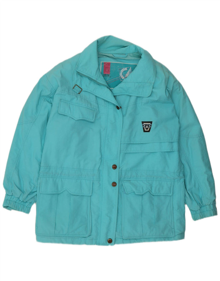 CRESTA Veste de ski surdimensionnée Gore-Tex pour femme EU 40 Coton turquoise moyen
