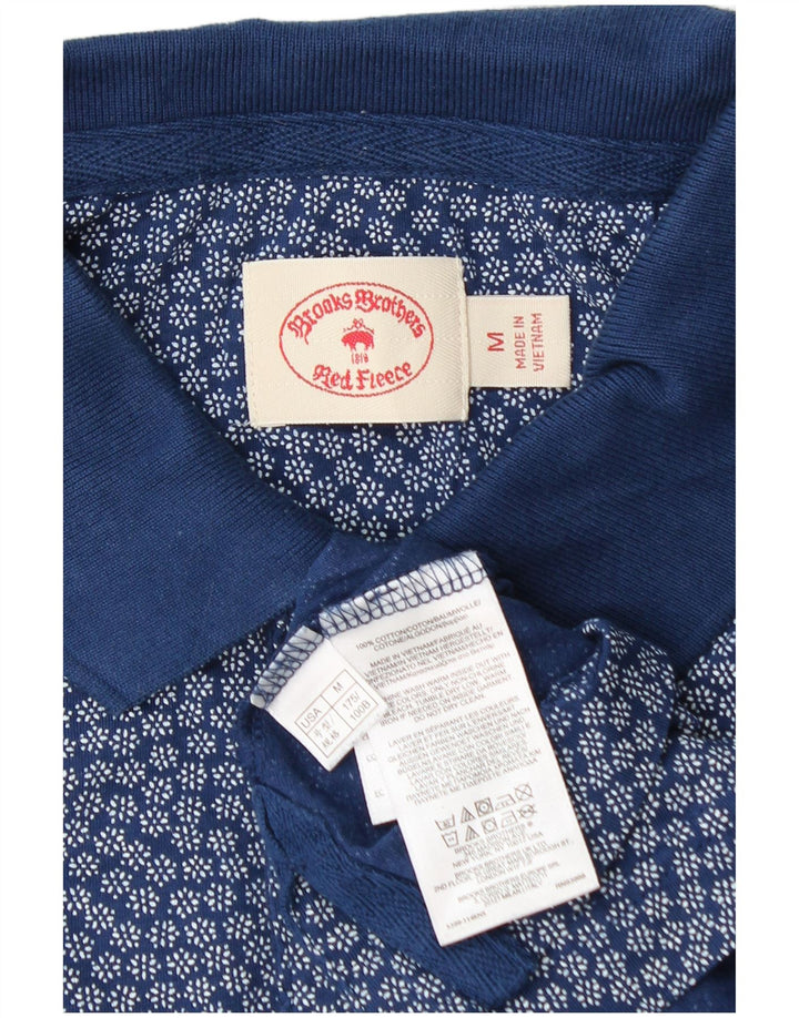 Brooks Brothers Polo Homme Bleu Moyen Coton Floral