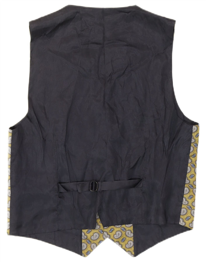 Pinco Pallino Gilet Homme Jaune Moyen Paisley