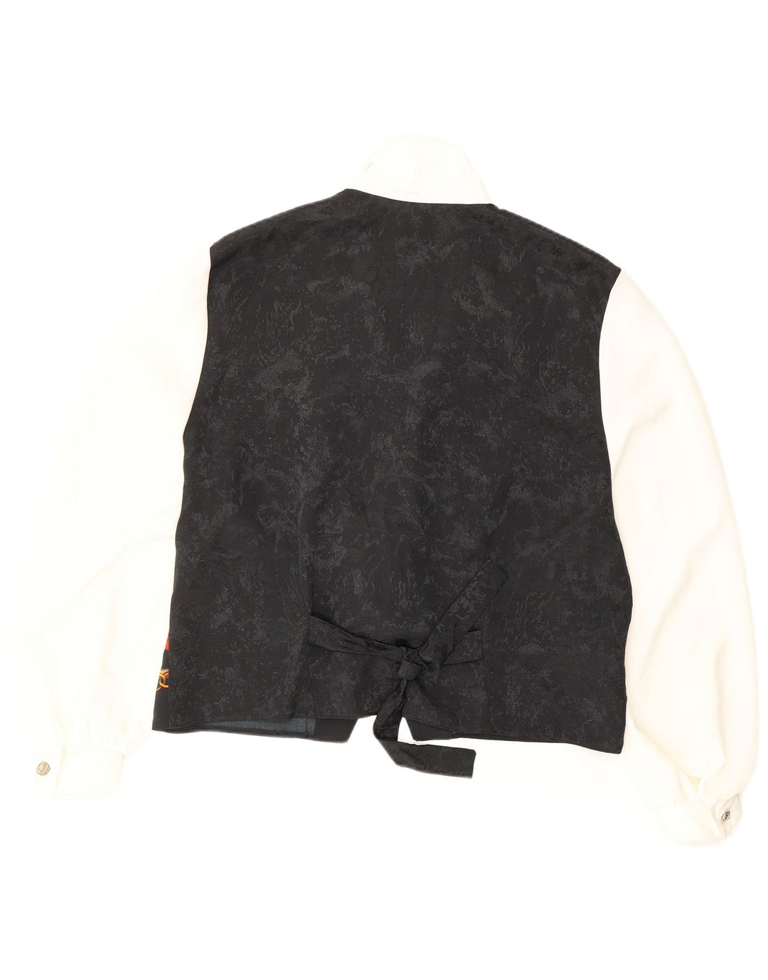 YESSICA Chemisier graphique pour femme EU 42 Large Noir Colourblock