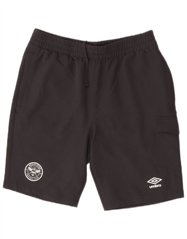 Umbro Short de Sport Brentford FC Homme Noir Moyen Polyester
