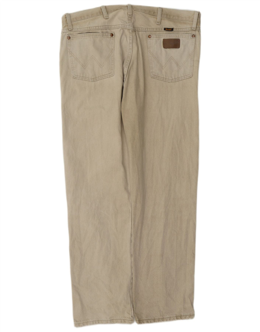 Wrangler Jean droit homme W38 L32 coton beige