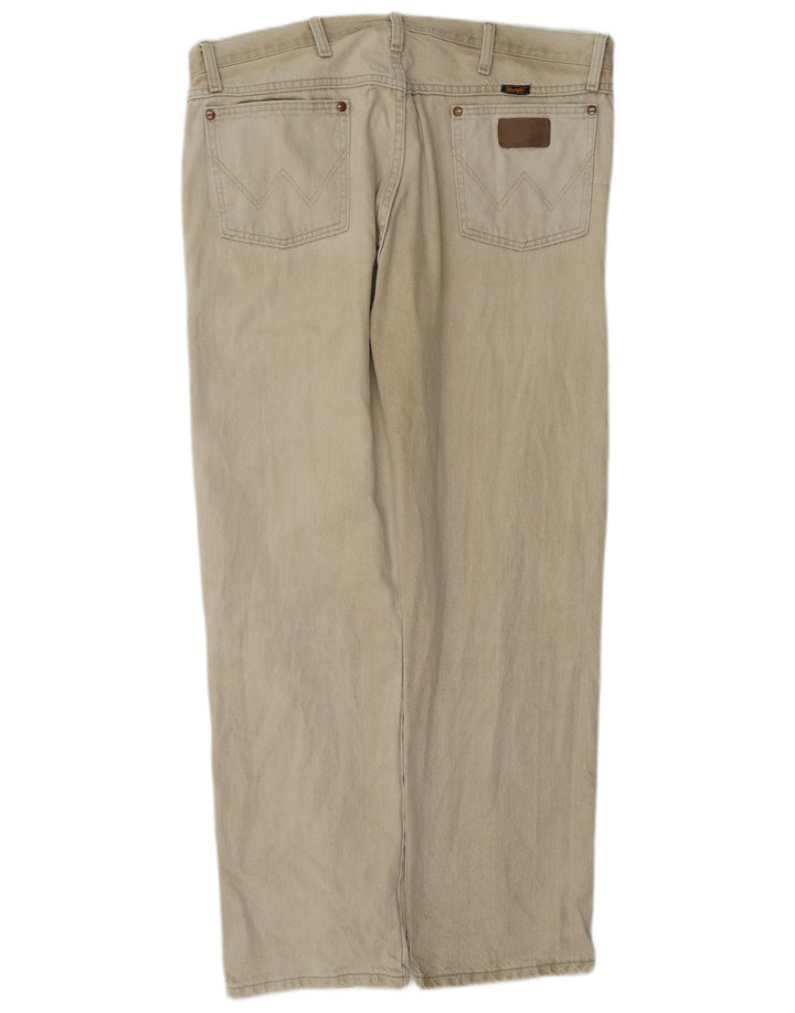 Wrangler Jean droit homme W38 L32 coton beige