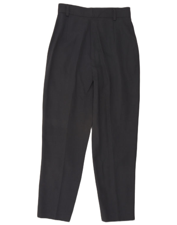 Laura Biagiotti Pantalon de Costume Femme IT 44 Medium W30 L29 Bleu Marine