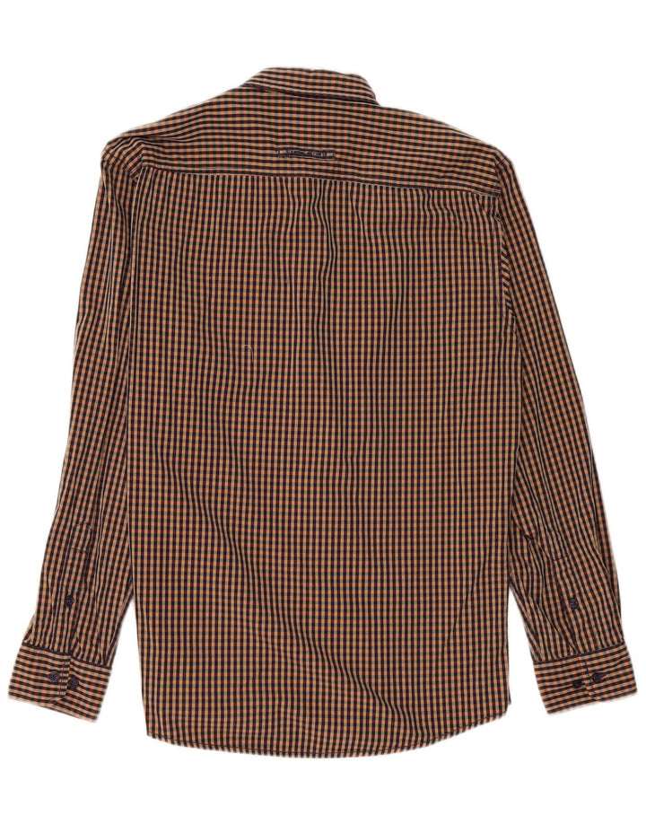 Camel Active Chemise Regular Fit Homme Marron Moyen Vichy Coton