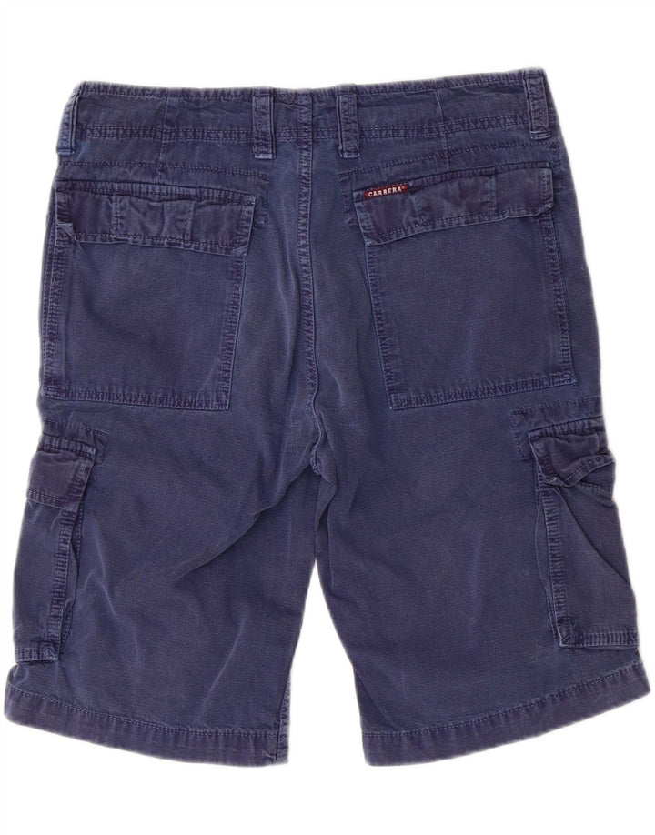 CARRERA Mens 618 Cargo Shorts IT 46 Small W31  Blue Cotton Vintage Carrera and Second-Hand Carrera from Messina Hembry 