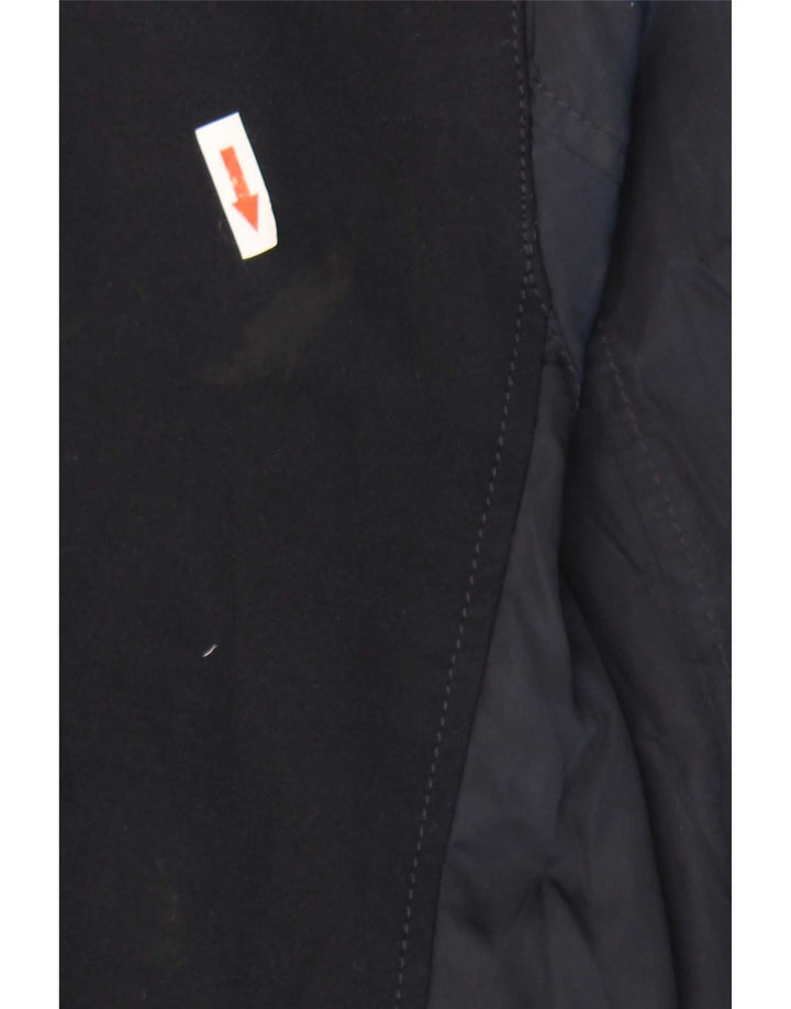Zara Veste Bomber Homme UK 40 Large Bleu Marine Colourblock