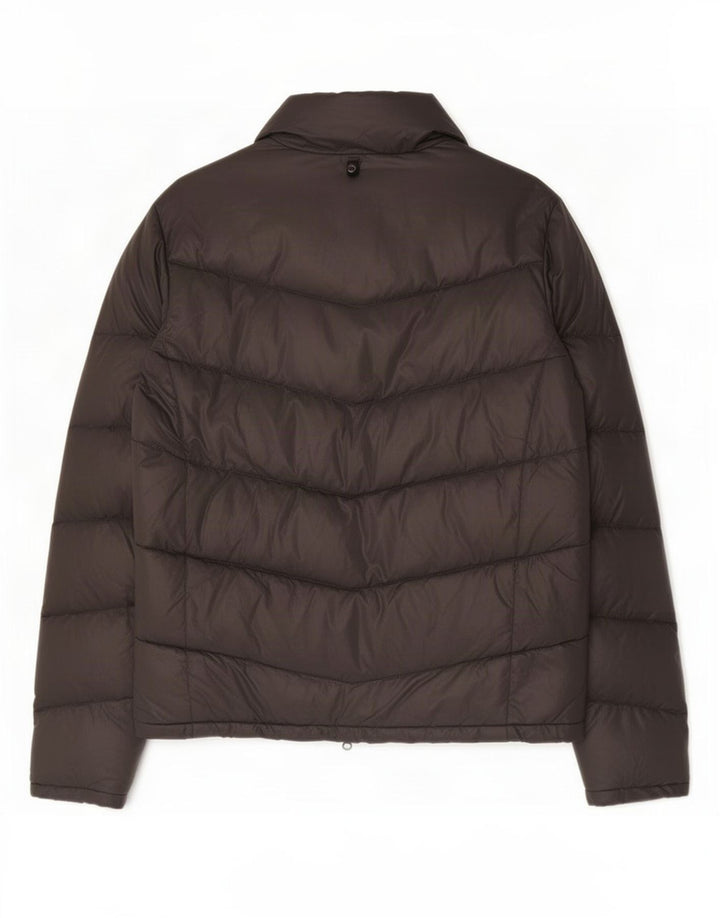 Woolrich Veste matelassée pour femme UK 14 Gris moyen
