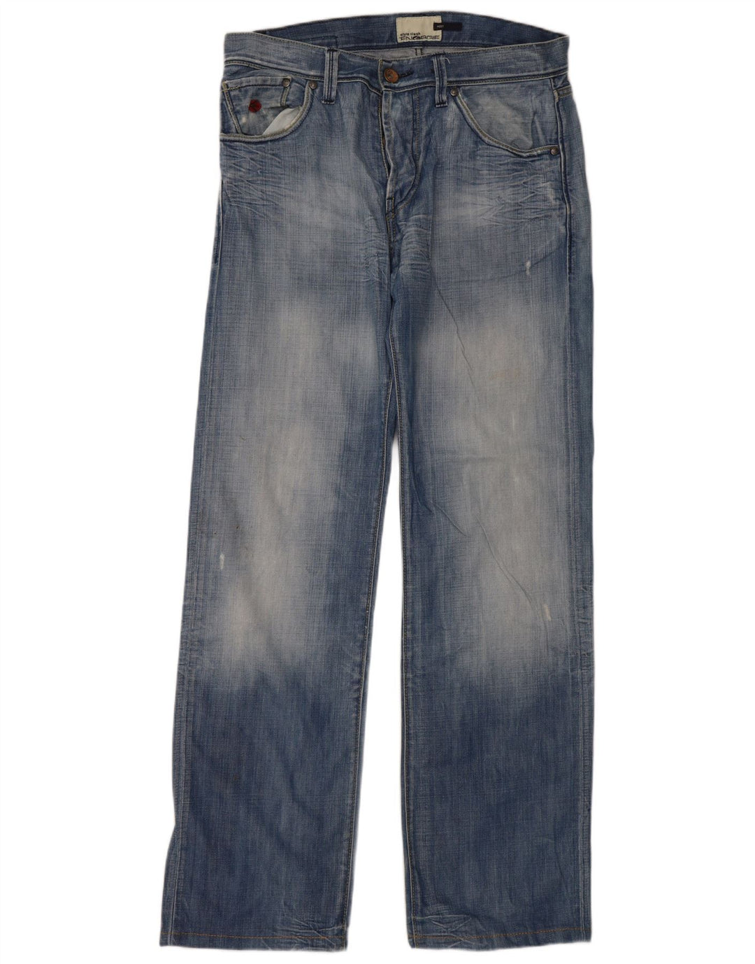 Energie Jean droit vieilli homme W34 L36 coton bleu