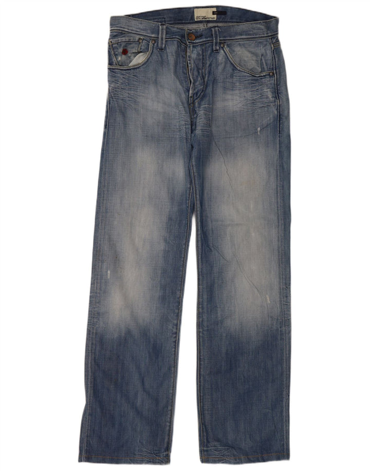 Energie Jean droit vieilli homme W34 L36 coton bleu
