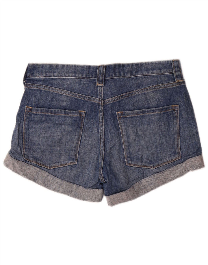 J. CREW Short en jean pour femme US 4 Small W32 Bleu Coton