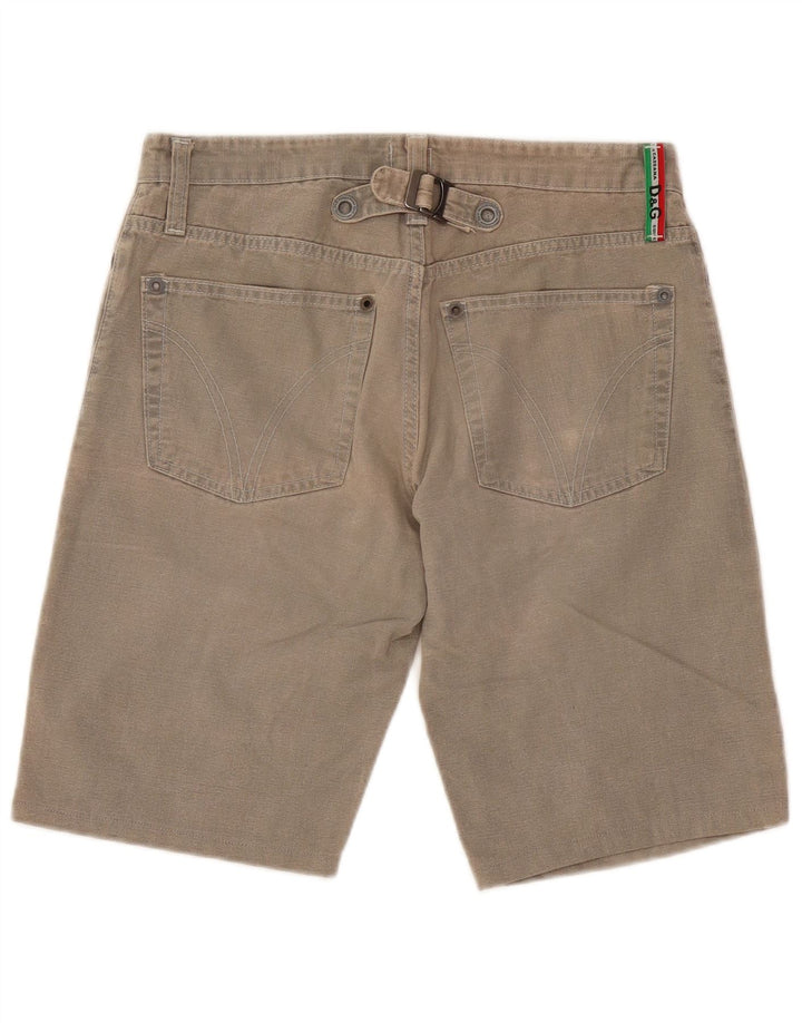 Dolce & Gabbana Short en jean W32 en coton gris moyen pour homme