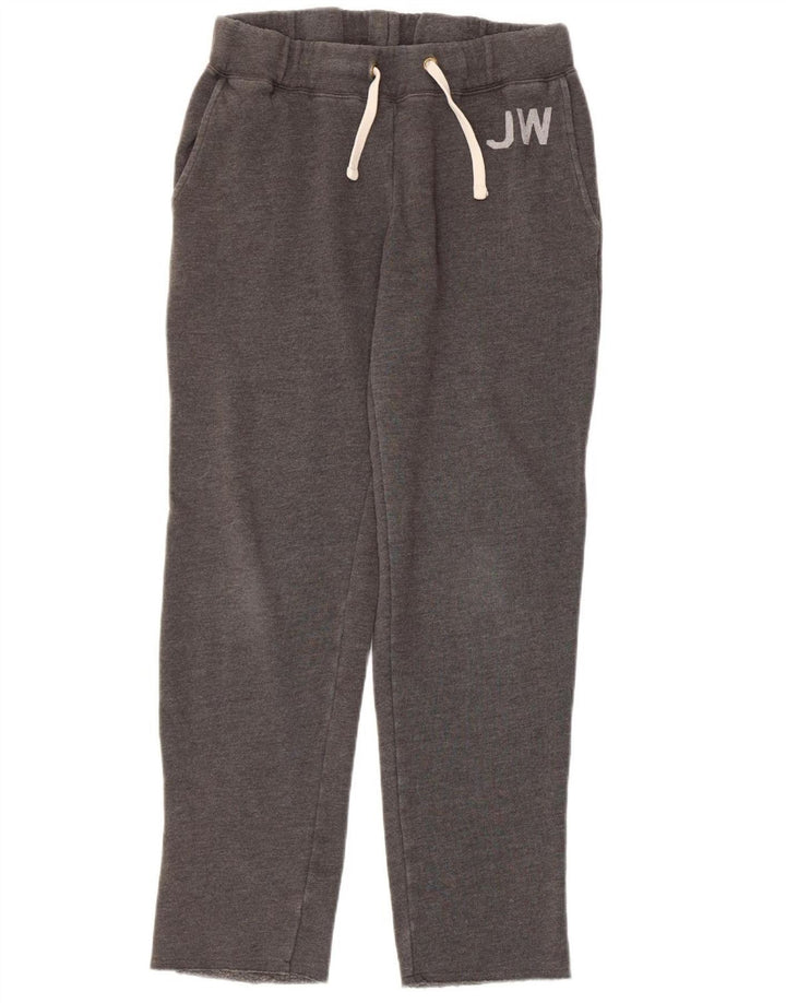JACK WILLS Pantalon de survêtement pour femme UK 8 Small Gris Coton