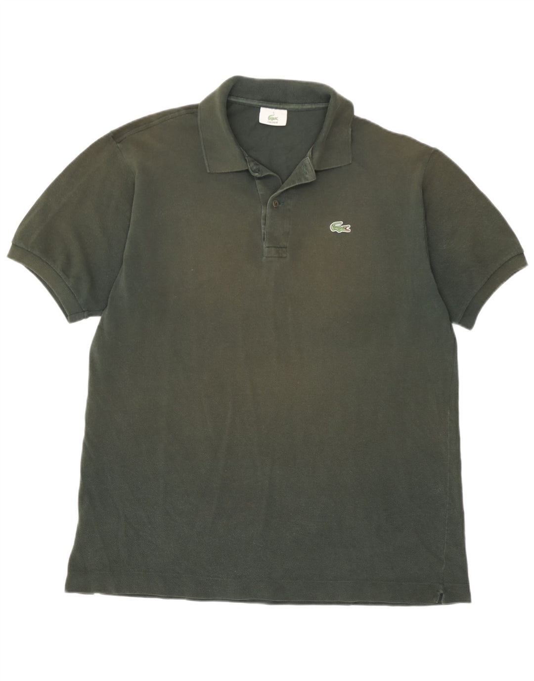 Lacoste Polo Homme US 5 Large Vert Coton