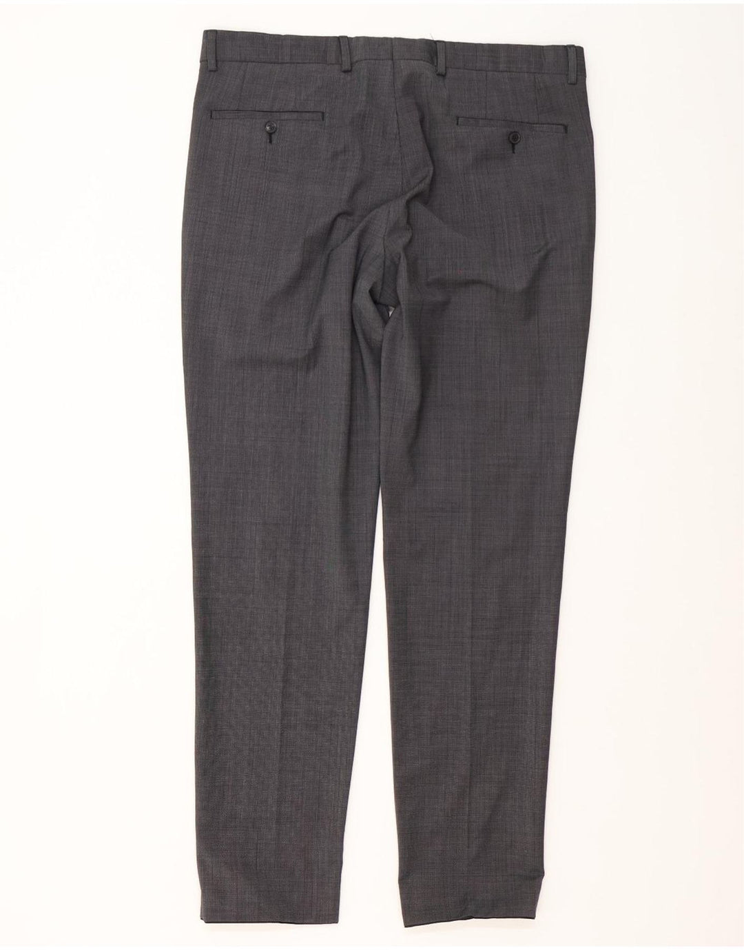 S.Oliver Costume 2 pièces pour hommes UK 46 3XL W38 L32 Gris Polyester