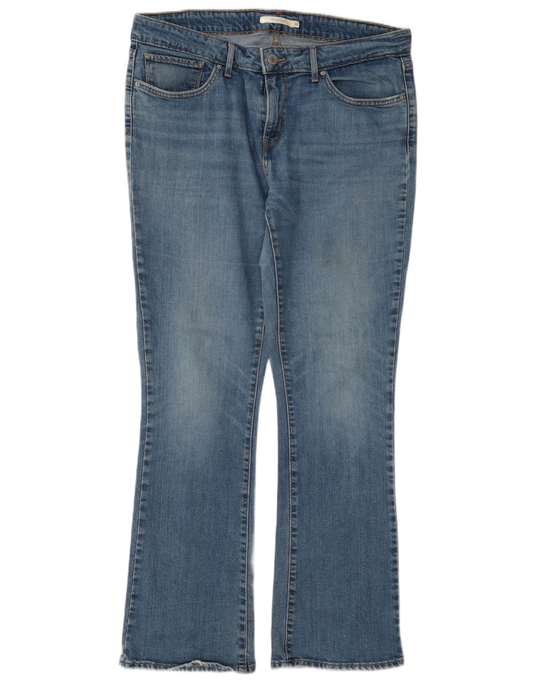 Levi's Jean 715 Bootcut Femme Bleu W32 L30 Coton