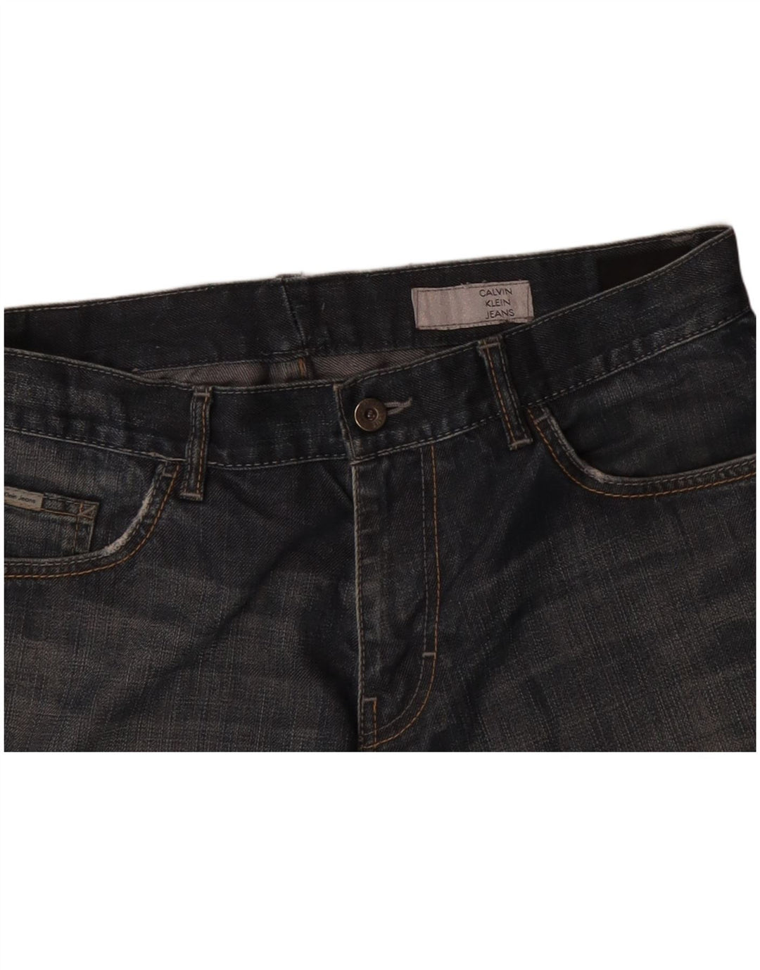 CALVIN KLEIN Short en jean W34 pour homme, grand bleu