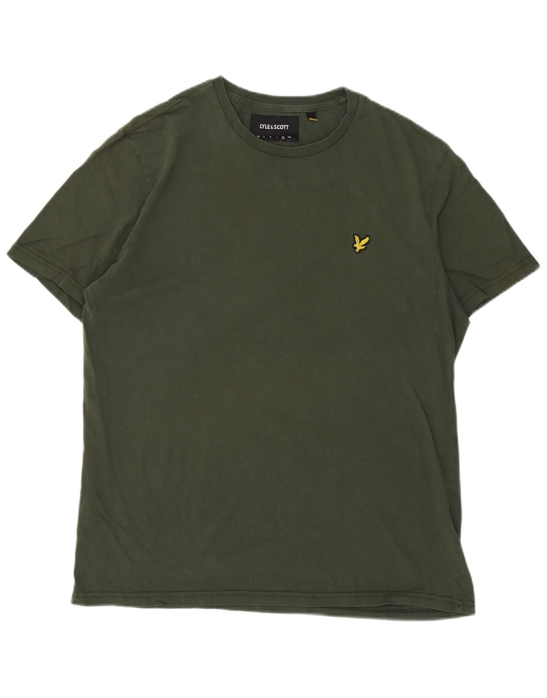Lyle & Scott T-Shirt Homme Top XL Kaki Coton