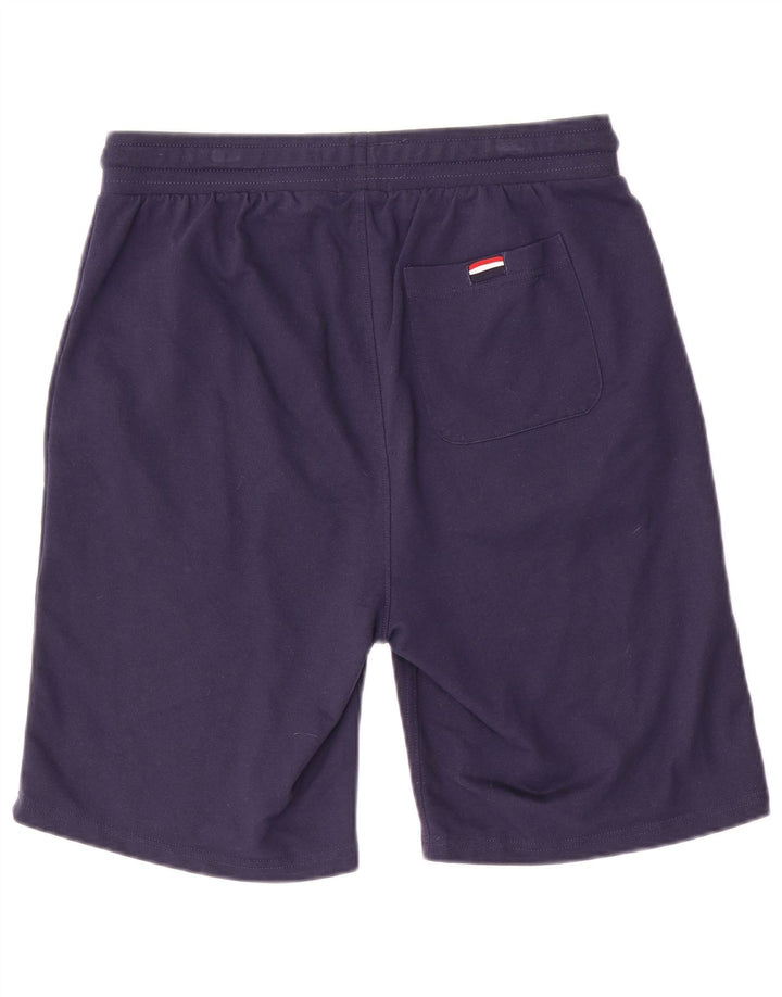 POLO AMÉRICAIN ASSN. Short de sport homme grand coton bleu marine
