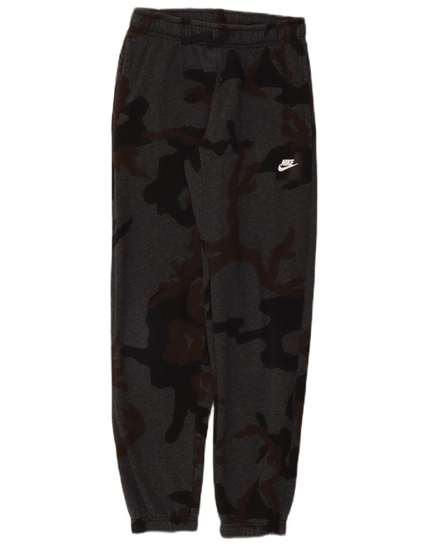 Nike Pantalon de survêtement pour garçon 12-13 ans Camouflage Gris Taille L