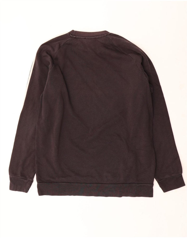 Adidas Sweat-shirt pour homme en coton noir moyen