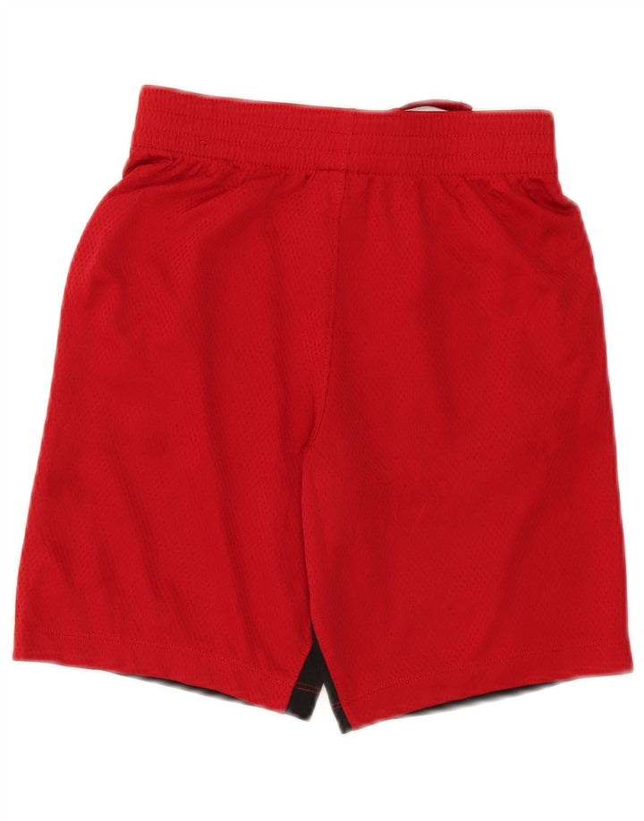 Short de sport Nike Dri Fit pour garçon 10-11 ans Polyester color block rouge moyen