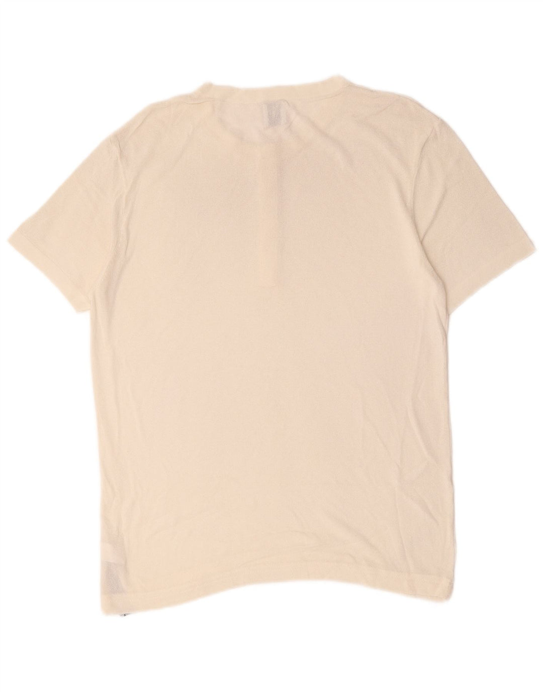 Zara T-Shirt Homme Haut Large Blanc Viscose