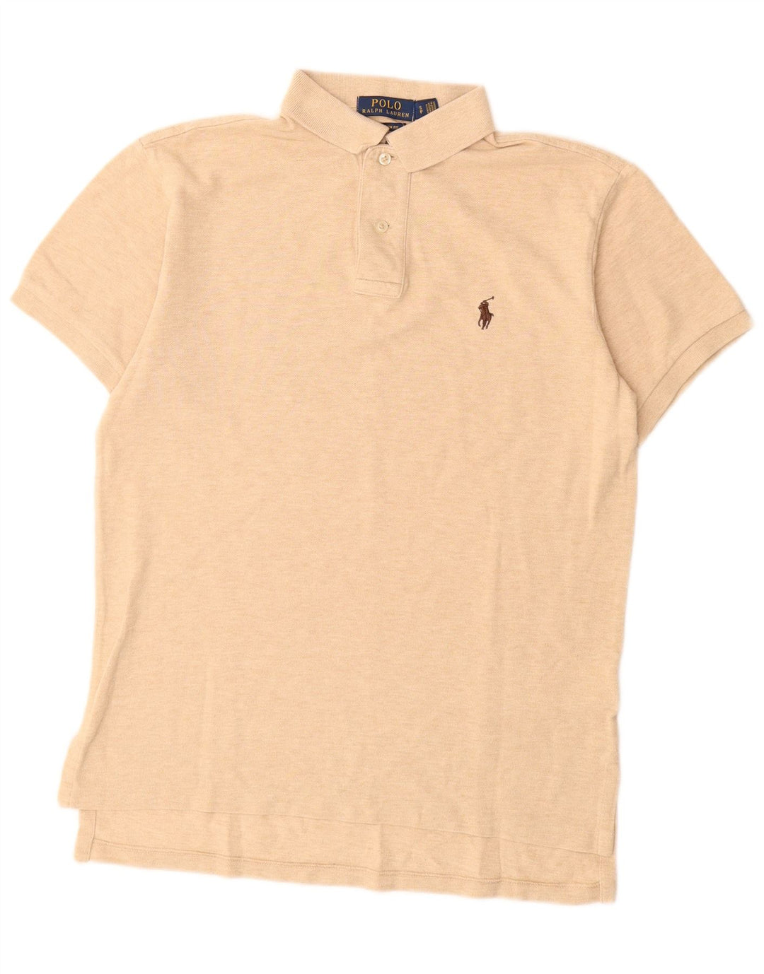 POLO RALPH LAUREN Polo sur mesure pour homme petit coton beige