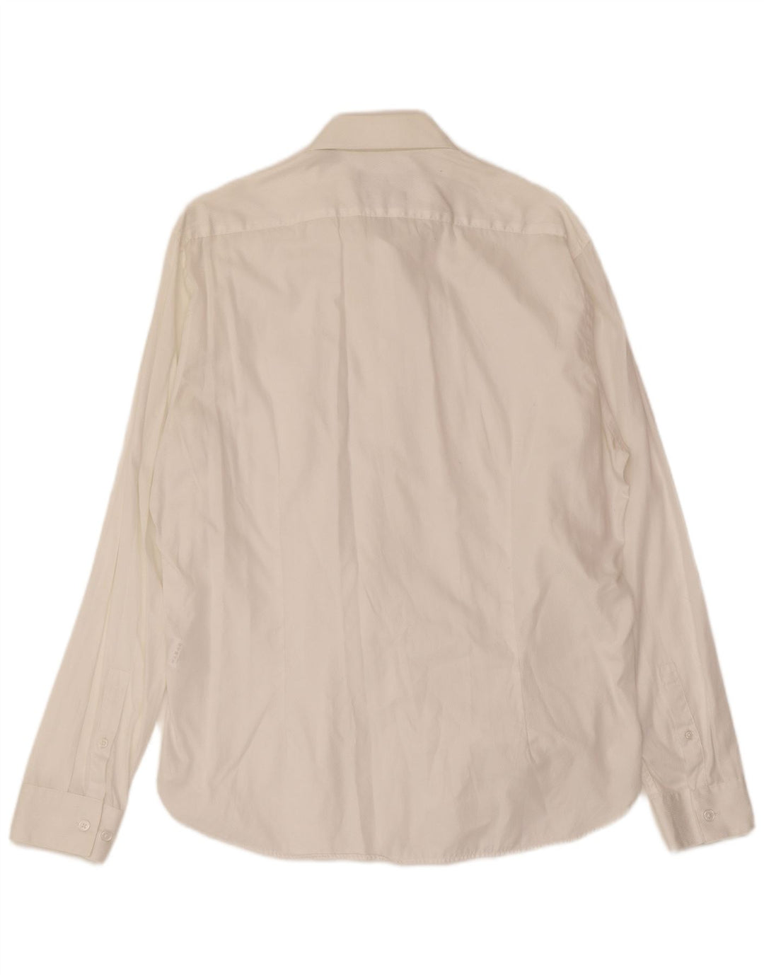 Dkny Chemise Slim Fit Homme Blanc Moyen Coton