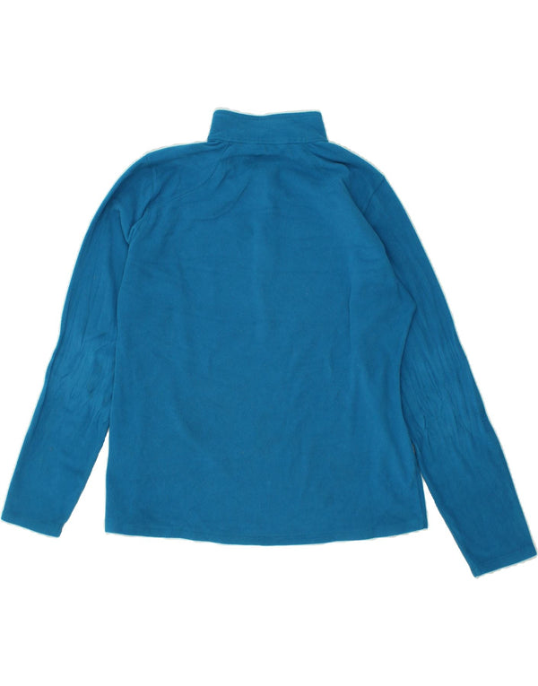 THE NORTH FACE Pull polaire à col zippé pour femme UK 18 XL Bleu Polyester