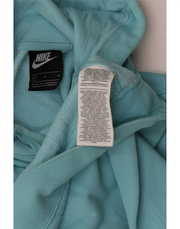 Nike Pull à capuche en coton bleu moyen pour homme