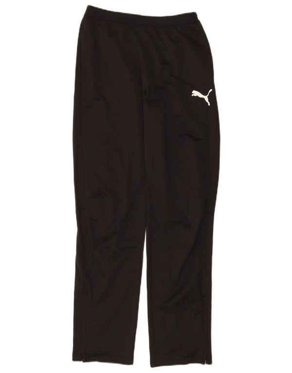 Puma Girls Tracksuit Trousers 13-14 Years XL Black Polyester