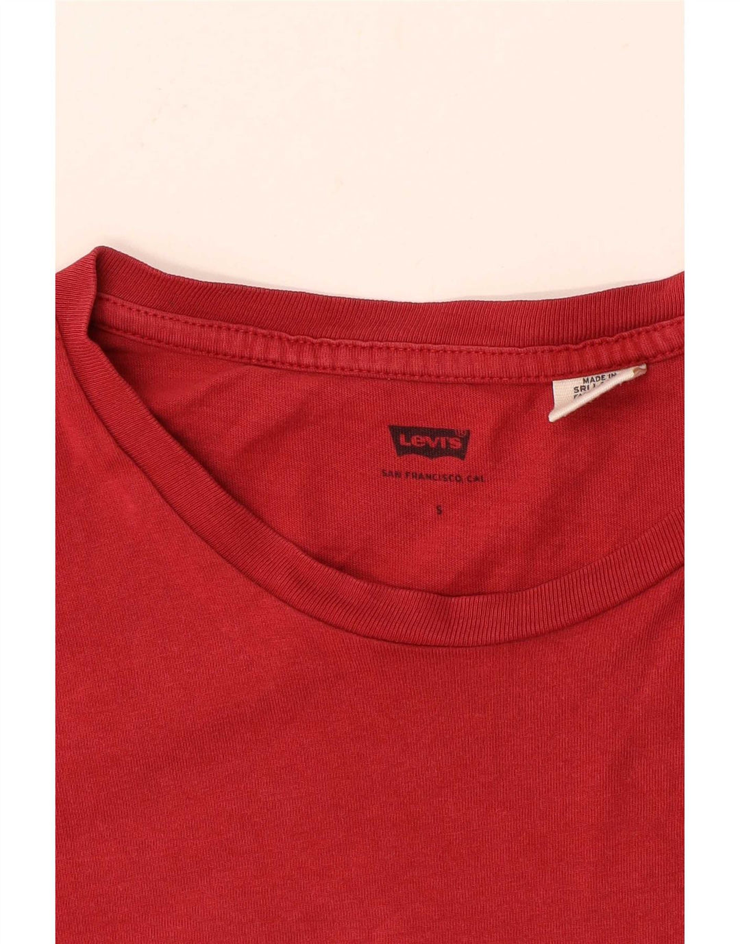 Levi's T-Shirt Homme Rouge Small