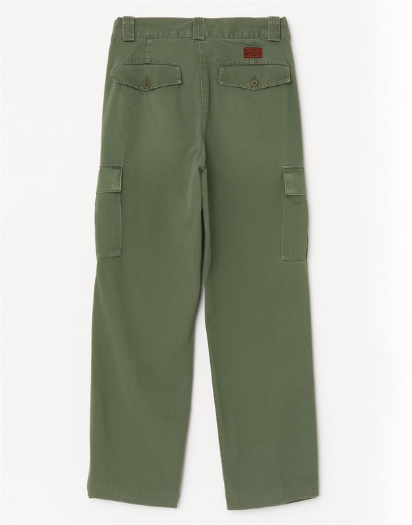 Rifle Pantalon Cargo Fuselé Homme W28 L30 Vert