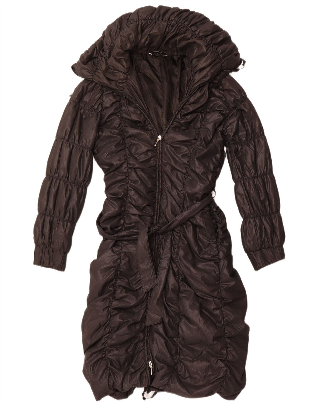 Stefanel Manteau Rembourré Femme IT 42 Moyen Noir Polyester