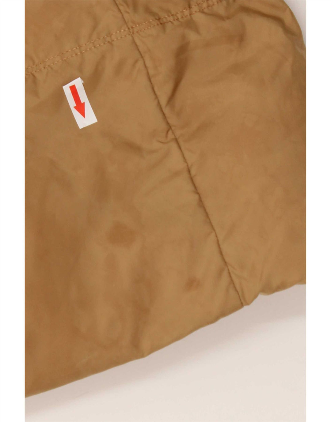 Tommy Hilfiger Manteau rembourré à capuche pour femme UK 10 Petit Marron Polyester
