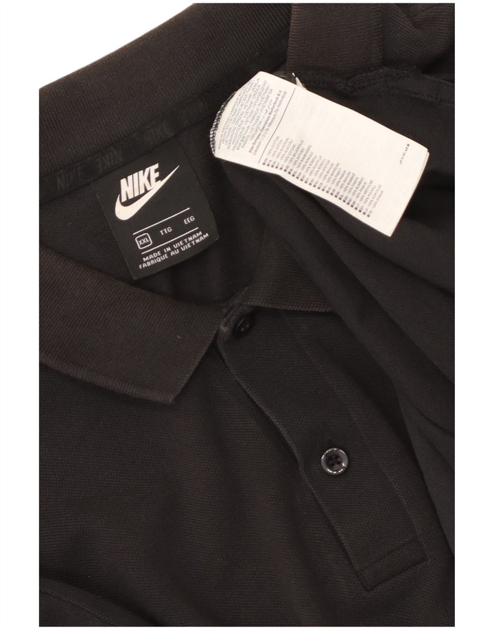 Nike Polo Homme 2XL Noir Coton