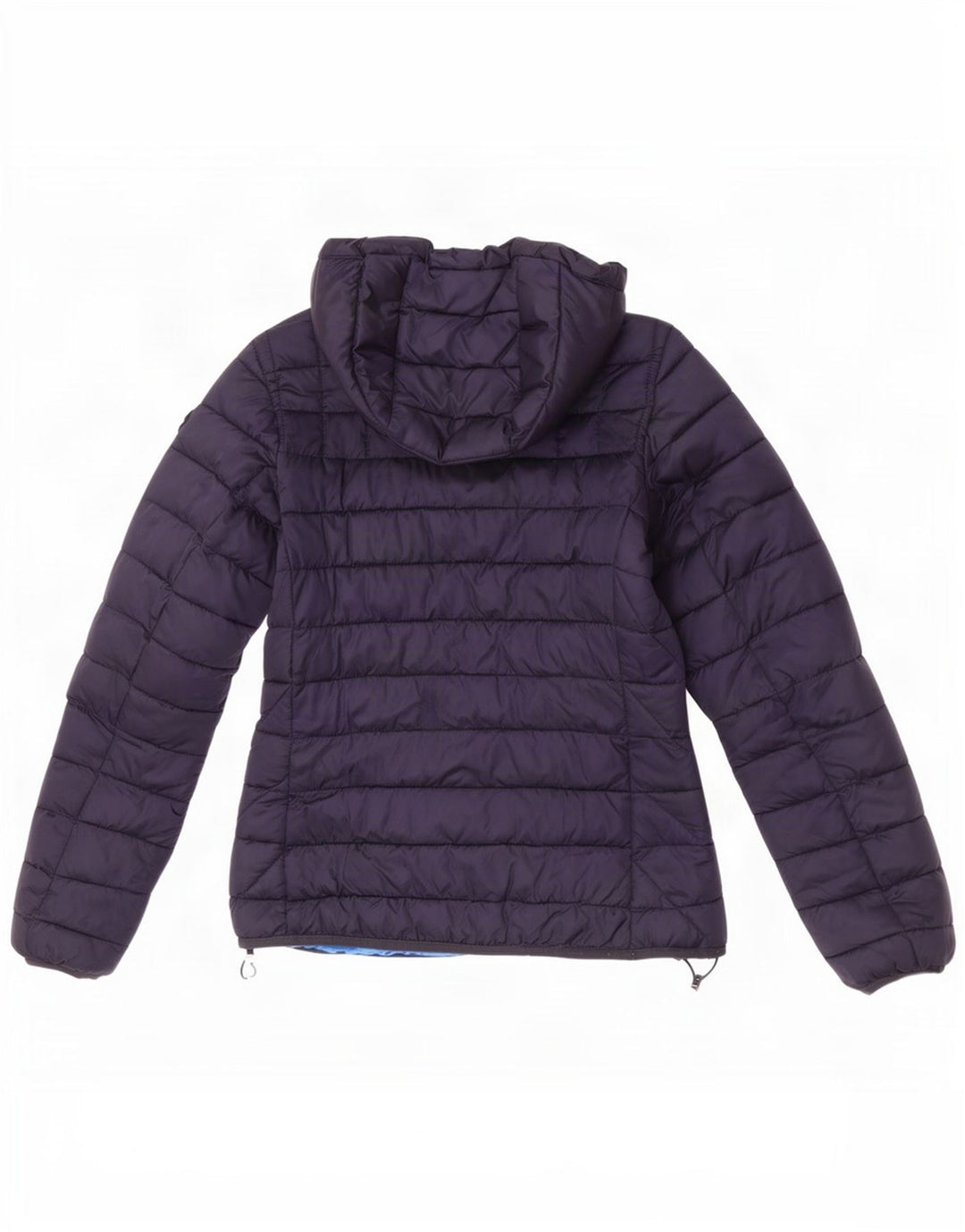 Napapijri Veste matelassée à capuche pour femme UK 12 Medium Navy Blue Polyamide