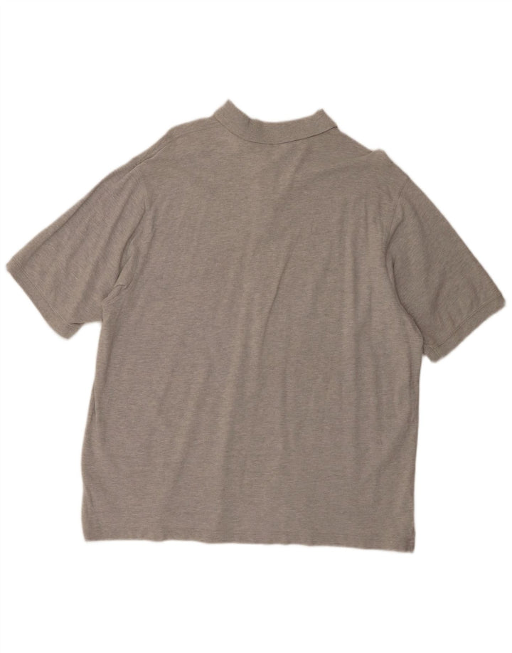 Eddie Bauer Polo Homme XL Gris Coton