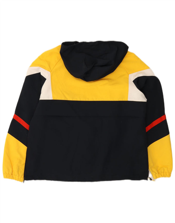 SUPERDRY Veste Anorak graphique surdimensionnée pour femme UK 12 Jaune moyen