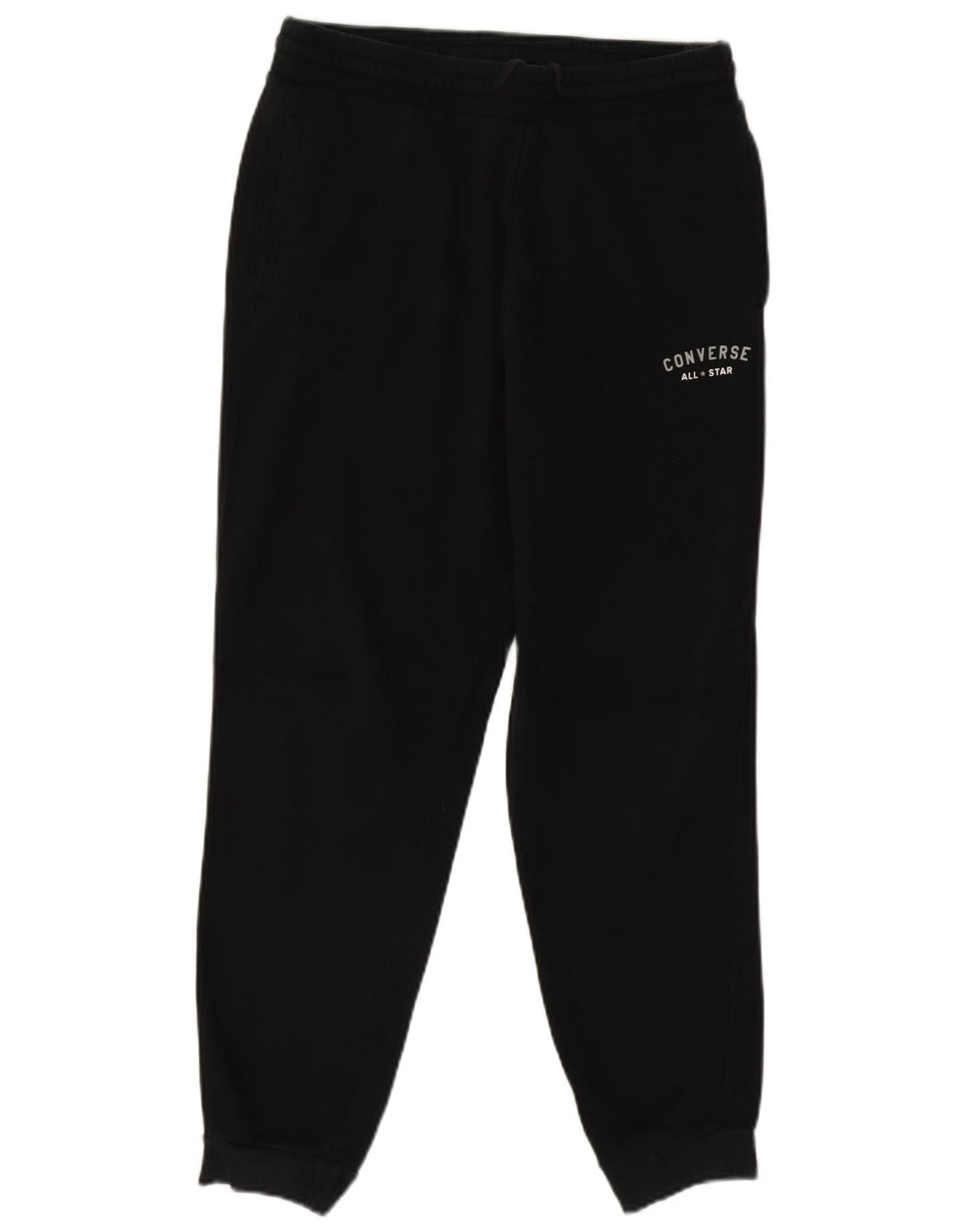 Converse Pantalon de Survêtement Graphique Homme Noir Moyen Coton