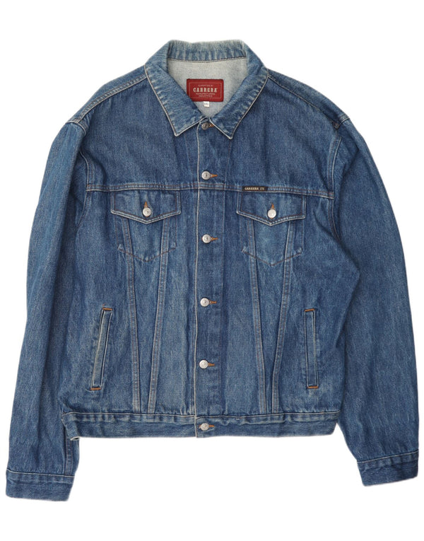 Carrera Veste en Jean Homme UK 44 2XL Bleu Coton