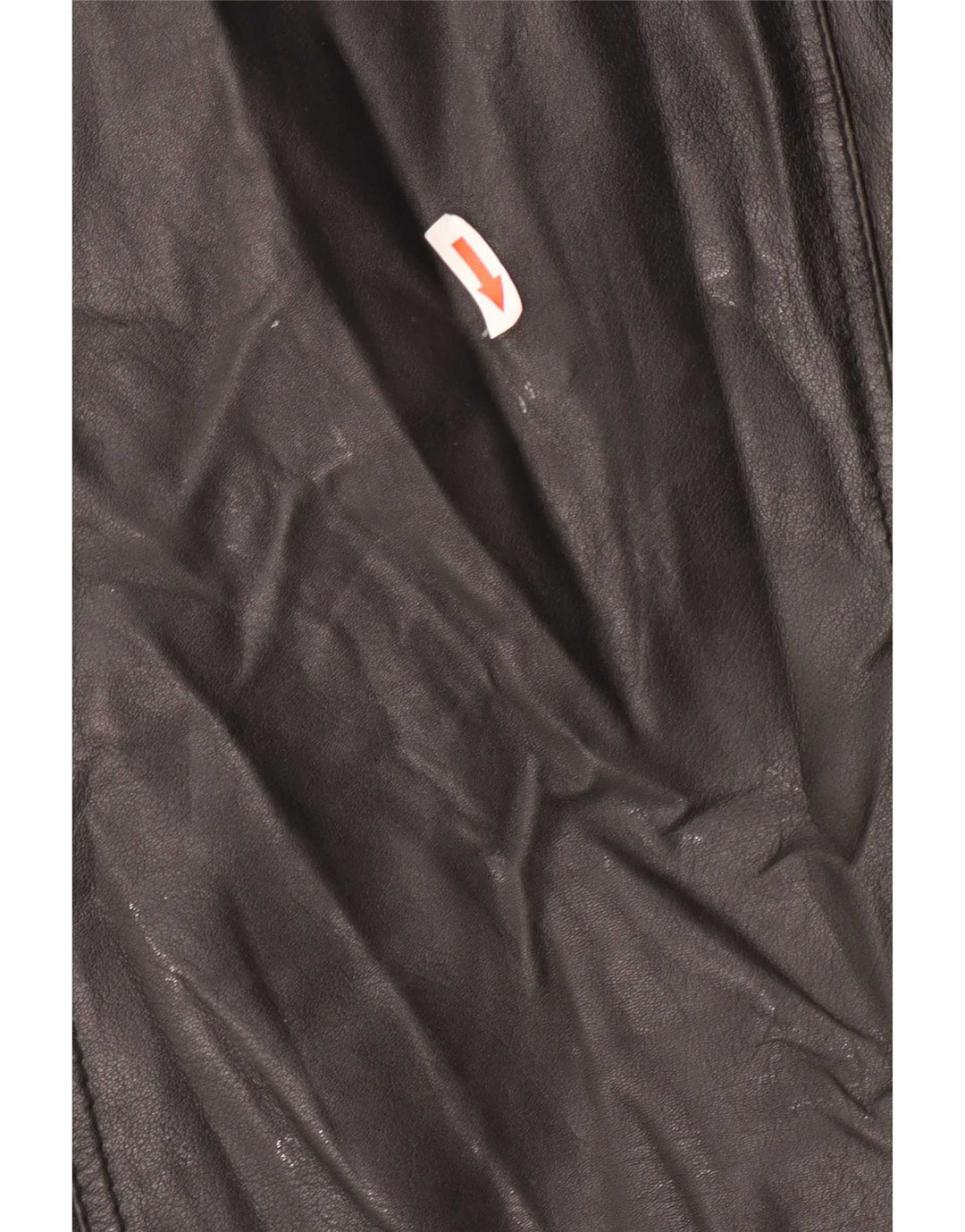 veste en cuir homme vintage UK 36 Petit Noir